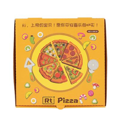 China Recycled Materials China Square Pizza Packing Box For Biodegradable Food Box Packaging for sale