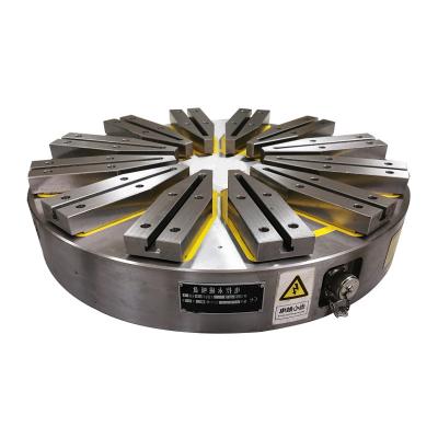 Κίνα Διευθετήσιμο 580mm κυκλικό ηλεκτρο μόνιμο μαγνητικό τσοκ για τον τόρνο προς πώληση