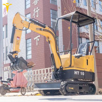 China Building Material Stores China Construction Machinery 1 Ton Excavator Bager Bagger Digger for sale