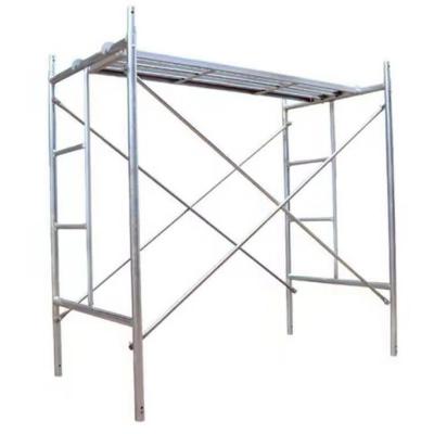 China Walkthru Asian Movable Aluminum Frame Construction Frame Steel Iron Set Mason Frame Scaffold Double Ladder Scaffolding for sale