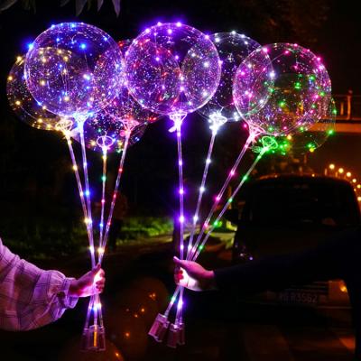 China In the event & Party Supplies Balloon Led Flowers Lamp Glow Bobo Ball for sale