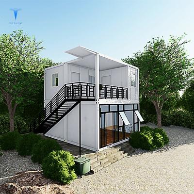 China Contemporary Coffee Containers Large Drinking Container House 3 Bedroom 60ft for sale