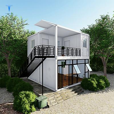 China Contemporary Canada 40 Ft Expandable Business Promotion Container House House Rooms for sale