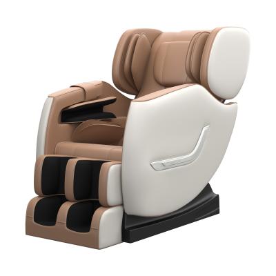 China Khaki Fullbody Massage Realrelax Massage Chair Favor-SS01 Chair_Massage_Price With Remote Control Free Shipping To US for sale