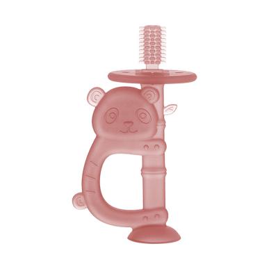 China Soft Toy Fast Delivery BPA Free Baby Teething Teethers Sensory Toys Teething Silicone Baby Teether for sale