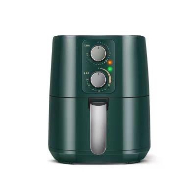 China Hotel Spot Green Mechanical 1500W Fryer Easy To Clean Multifunctional Air Fryer for sale