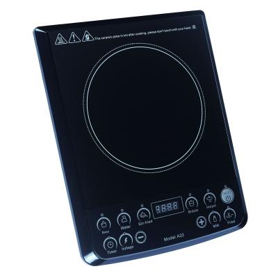 China Hotel Wholesale 1500W LED Display Control Digital Induction Cooker for sale