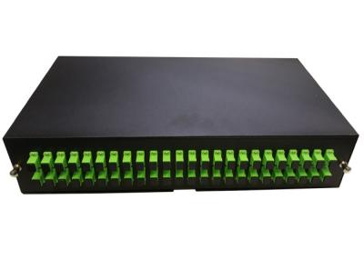 China CLA-SC48-2 Rack Mount Box Enclosure 2U Rack Light Weight For ST/SC/LC/FC for sale