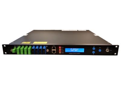 China 1550Nm EDFA Erbium Doped Fiber Amplifier SC/1U 8 Ports Customized Optic Power for sale