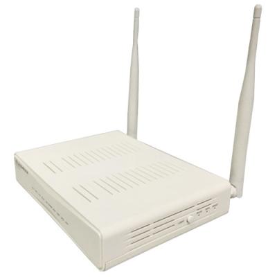 China 2.4GHz FTTB GPON ONT Terminal With RF CATV 2 Antennas for sale