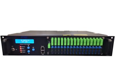 Cina porti ottici dell'amplificatore GFD1550-EBM SC/2U 32 di 1550nm EDFA con l'input di WDM XPon OLT in vendita