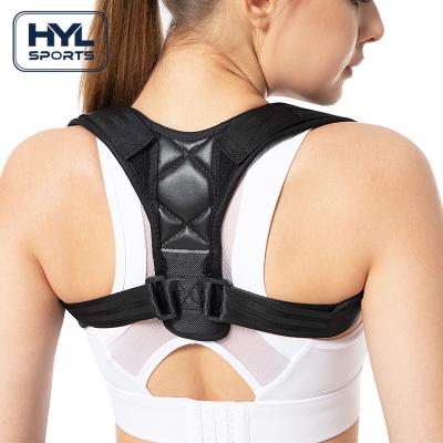 China Adjustable Elasticity Breathable Adjustable Back Brace for Back Support and Posture Corrector Belt For Men and Women for sale