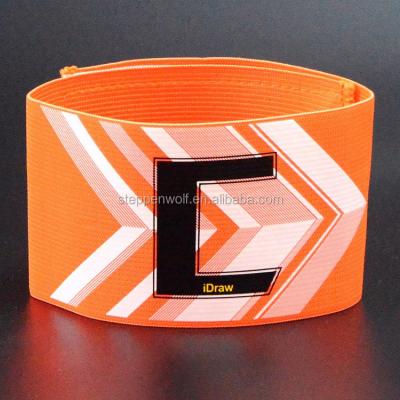 China Hot Sale Customized Logo Football Captain Armband Soccer Goals-003 Soccer Field Customized Captains Armband for sale