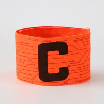 China Custom Soccer Traning HYL-Soccer Goals04 Adjustable Embroidery Captain Armband for sale