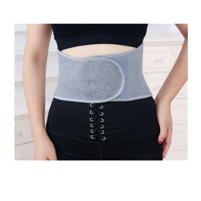 China HYL-BCWS Hot Wholesale Bamboo Charcoal Brushed To Keep Warm Elastic Waist Support Belt For Men And Women for sale