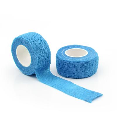 China Wholesale Sport 2.5cm*4.5m Customized Printing Vet Wrap Bandage Elastic Pet Self Adhesive Bandage for sale