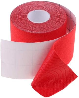 China Breathable Water Resistant Muscle Recovery Cross Kinesiology Non Stretch Branding Tapes for sale