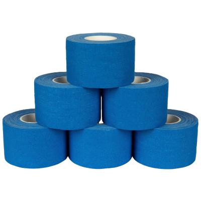 China Various Colors Choice 38mm Breathable Cotton Athletic Tape Sports Pad Zinc Oxide Athletic Tape for sale