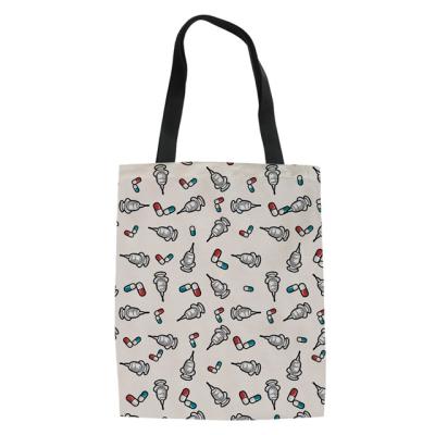 China Fashion Vintage Ladies Bandana Print Fabric Tote Bags Luxury Custom Casual Hot Selling Grocery Bag Books Bag for sale