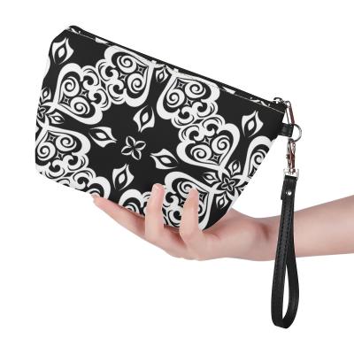 China Polynesia high quality printing fashion printing waterproof cosmetic party bag transparent cosmetic bag ordering support on demand travel for sale