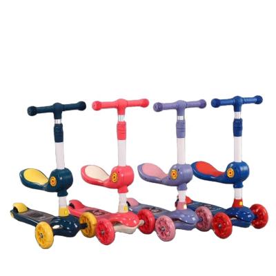 China Durable factory direct wholesale child scooter 3 wheels / kids kick scooter / three wheel kids scooter for sale