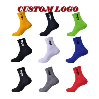 China Fashion high quality multi hot logo street sale cotton solid color good quality cotton ankle sports socks anti-skid wholesale warm custom-made anti-skid for sale