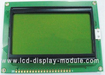 China 128x64 Monochrome LCD Display Module STN yellow green backlight for sale