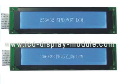 China COB With Metal Frame Graphic LCD Display Module 25632 STN -blue , COB LCM screen panel for sale