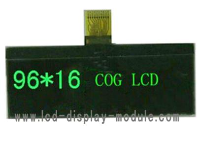 China FSTN transflective COG LCD Display module 96x16 dot matrix for bluetooth for sale