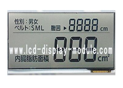 China Segment TN LCD panel + FPC 5V custom LCD module for instrument for sale