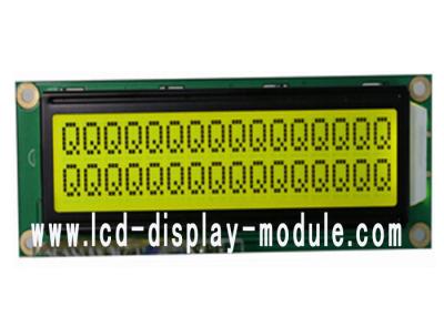 China Carácter de puntos grande de la exhibición 16x2 del LCD del carácter del tamaño LCM 4Bit/8Bit paralelo en venta