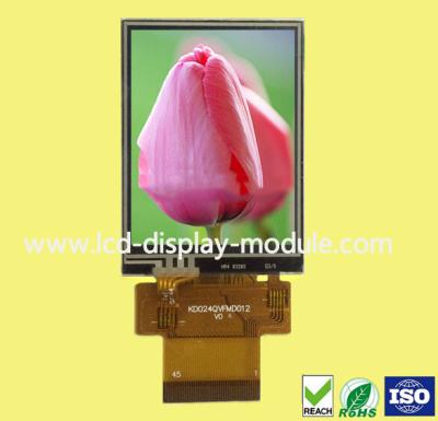 China 42.72*60.26*3.3mm Outline  8/9/16 MCU/RGB IPS LCD Module Resistance Touch Screen for sale