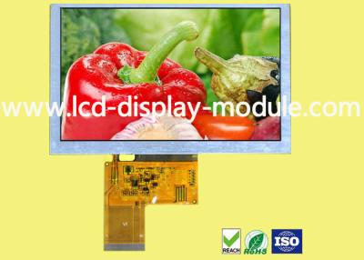 China 16 18 24 Bit RGB Interface 5.0 Inch LCD Screen Module 800x480 Resolution 40 Pin for sale