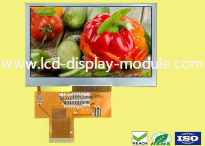 China 40 Pin 4.3 Inch TFT IPS Display 8/16/18/24 Bit RGB Interface 480x272 LCD Panel for sale