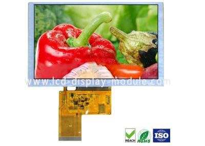 China Outdoor Display 800 nits 5 Inch Display 24 bit RGB LCD Display 800x480 LCD for sale