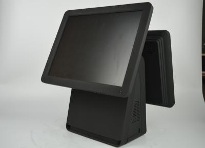 China K5 Dual Panel Touch POS Terminal , New 14 Inch LED Pos Touch Screen System for sale