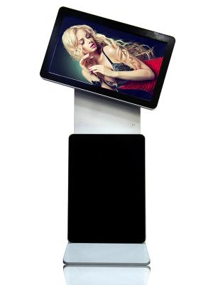 China 42 Inch AndroidTouch Screen Kiosk 360 Degree Vertical Rotary Media Player for sale