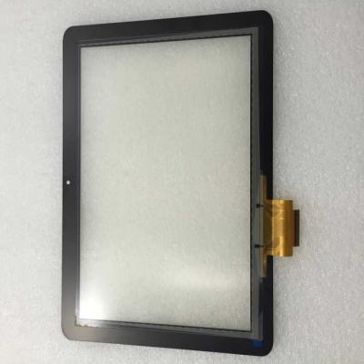 China 10.1 Inch Capacitive Tablet Touch Panel With Black Frame Perfect Surface for sale