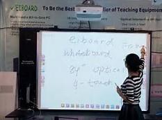 China 85 Inch CTP Smart Interactive Whiteboard Magnetic Lacquered Steel Surface for sale