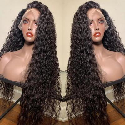 China ALL Archilan 13x6 Lace Frontal Wig Pre-Plucked Water Wave Closure Wig Nature Wave Hair Lace Front Wig for sale