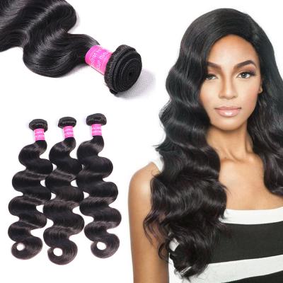 China Free Sample Body Wave Virgin Hair Weave Twist Virgin Hair, 100% Virgin Brazilian Hair Weave Grade 11a Price for sale