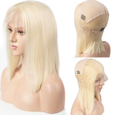 China Cheap Brazilian 613 Lace Front Wig 150% Density 13x4 Density Silky Straight Lace Wigs Headband Human Blonde Lace Front Wigs Pre Plucked For Black Women for sale