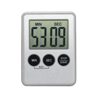 China Large Sustainable Ultra Thin Electronic Magnetic LCD Digital Kitchen Countdown Timer With Stander For Table for sale