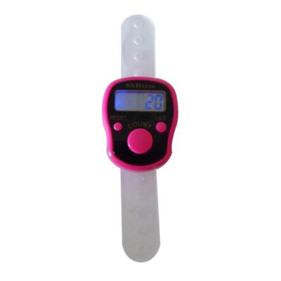 China LED Mini Digital Hand Ring Tally Control and Backlight Hand Counter Counter for sale