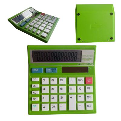 China Correct Function Calculator 112 Steps Check Correct Function Solar Power 12-Digit Desktop Calculator for sale