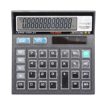 China Tax Calculator 112 Steps Check Correct Commercial Office Desktop Calculator CT-512GC for sale