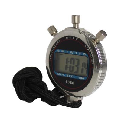 China New Arrival Time Second Height Quality Metal Alloy 1/100 Digital Stopwatch Sports Counter for sale