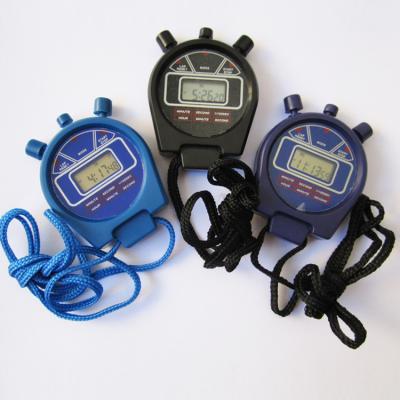 China Multifunction LCD Digital Chronograph Working Sports Counter Timer Stopwatch for sale