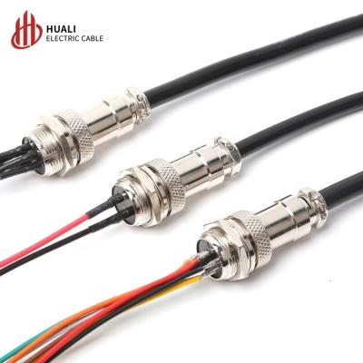 China Hot Products Automotive Waterproof GX16 Plug Connector Custom Waterproof Male Female Aviation Plug With Cable for sale