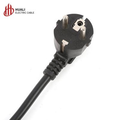 China euro COMPUTER china wholesale supplier ac power cord cable eu 220v for sale